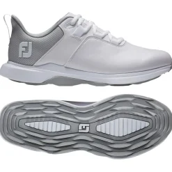 Chaussures sans crampons Footjoy Prolite Women White Grey
