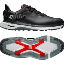 Chaussures sans crampons Footjoy Pro SLX Black White Grey