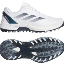 Chaussures sans crampons adidas Adizero ZG White Collegiate Navy