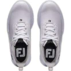Chaussures sans crampons Footjoy Women's Fuel White Black Grey