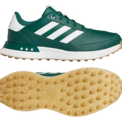 Chaussures sans crampons adidas S2G SL Leather 24 Collegiate Green White Gum