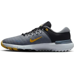 Chaussures sans crampons Nike Nike Free Golf Black Infinite Gold Cool Grey