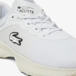 Chaussures sans crampons Lacoste Golf Point White Off White