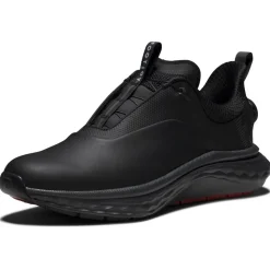 Chaussures sans crampons Footjoy Quantum BOA Black Grey Red
