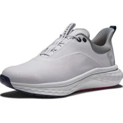 Chaussures sans crampons Footjoy Quantum White Blue Pink