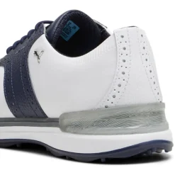 Chaussures sans crampons Puma Golf Avant White Deep Navy Speed Blue