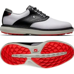 Chaussures sans crampons Footjoy Traditions Spikeless White Black