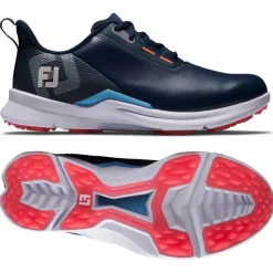 Chaussures sans crampons Footjoy Women's Fuel Navy/White/Pink