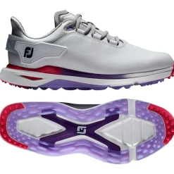 Chaussures sans crampons Footjoy Women's Pro SLX White Silver Multi