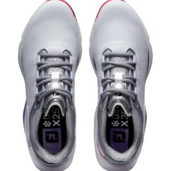 Chaussures sans crampons Footjoy Women's Pro SLX White Silver Multi