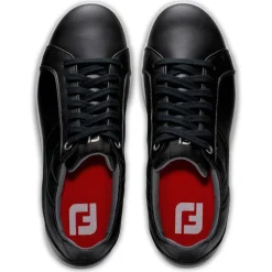 Chaussures sans crampons Footjoy Links Black White