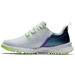 Chaussures sans crampons Footjoy Fuel Sport Women White Navy