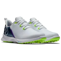 Chaussures sans crampons Footjoy Fuel Sport Women White Navy