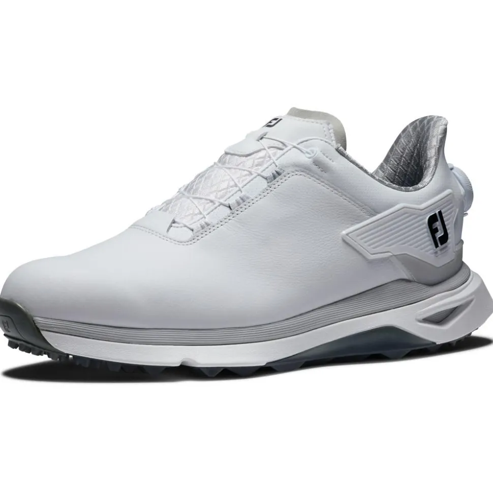 Chaussures sans crampons Footjoy Pro SLX Boa White Grey