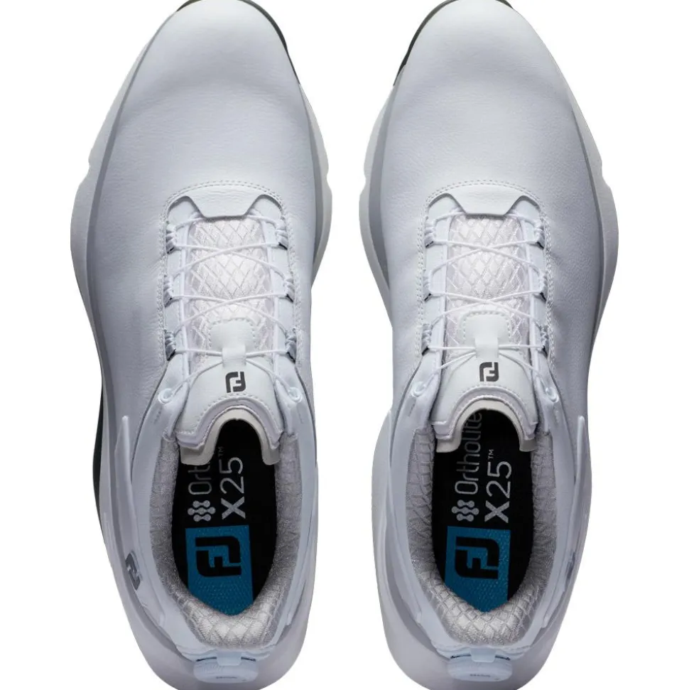 Chaussures sans crampons Footjoy Pro SLX Boa White Grey