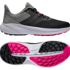 Chaussures sans crampons Footjoy Flex Women Black Grey White