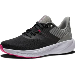 Chaussures sans crampons Footjoy Flex Women Black Grey White