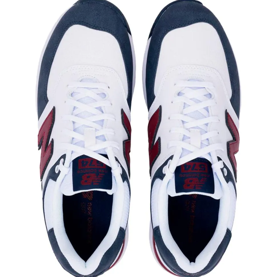 Chaussures sans crampons New Balance 574 Greens V2 Blue White Red