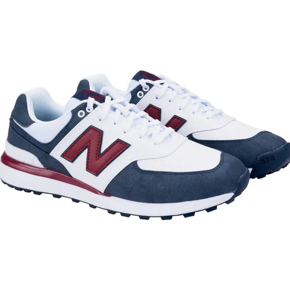 Chaussures sans crampons New Balance 574 Greens V2 Blue White Red
