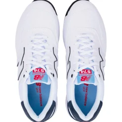 Chaussures sans crampons New Balance 574 Greens V2 White Blue