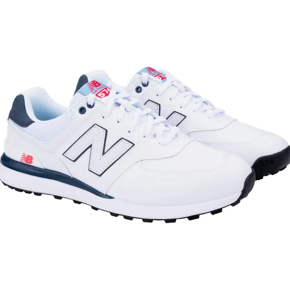 Chaussures sans crampons New Balance 574 Greens V2 White Blue