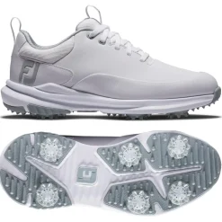 Chaussures sans crampons Footjoy Women's Tour Rival White White Grey