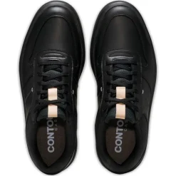 Chaussures sans crampons Footjoy Contour Casual Black Black Tan