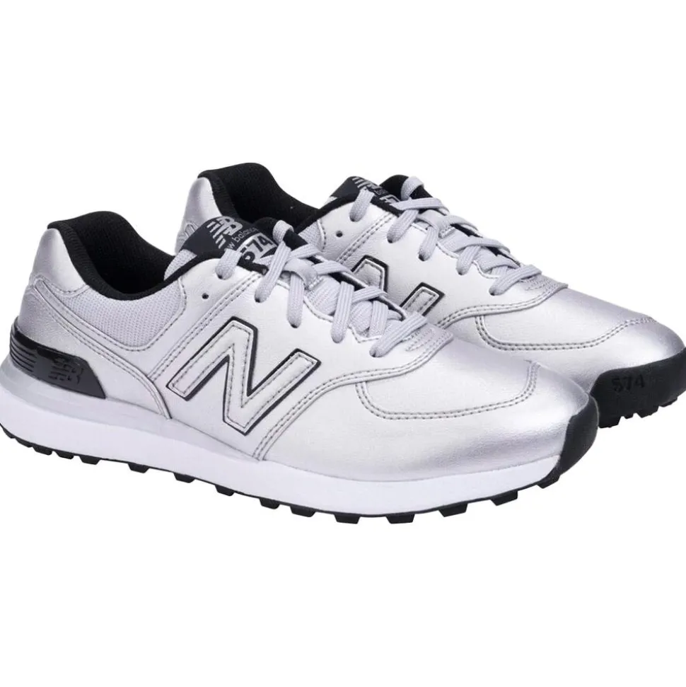 Chaussures sans crampons New Balance Women's 574 Greens V2 Silver