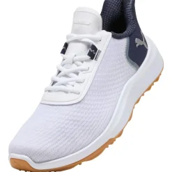Chaussures sans crampons Puma Golf Fusion Crush Sport White Deep Navy Gum