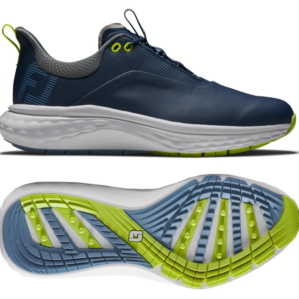 Chaussures sans crampons Footjoy Quantum Navy White Lime