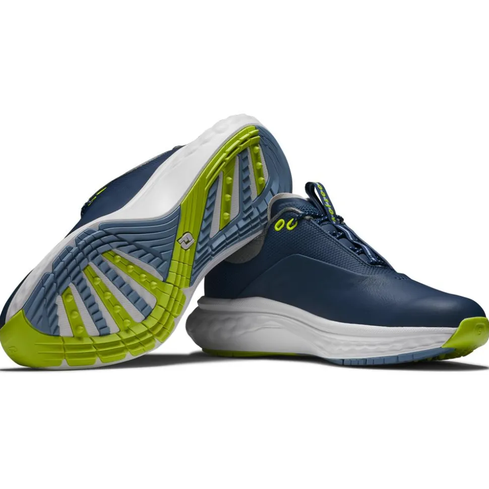 Chaussures sans crampons Footjoy Quantum Navy White Lime