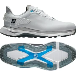 Chaussures sans crampons Footjoy Pro SLX White White Grey
