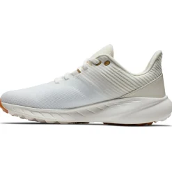 Chaussures sans crampons Footjoy Flex Women White Beige