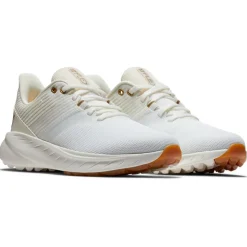 Chaussures sans crampons Footjoy Flex Women White Beige