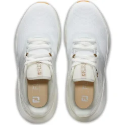 Chaussures sans crampons Footjoy Flex Women White Beige