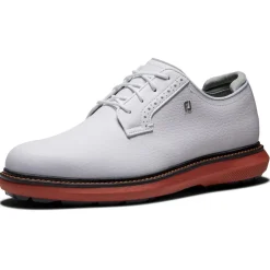 Chaussures sans crampons Footjoy Traditions Blucher White White Brick