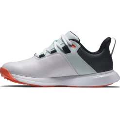 Chaussures sans crampons Footjoy Prolite Women White Blue Coral