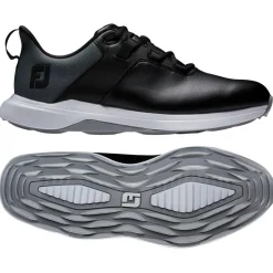 Chaussures sans crampons Footjoy ProLite Black Grey