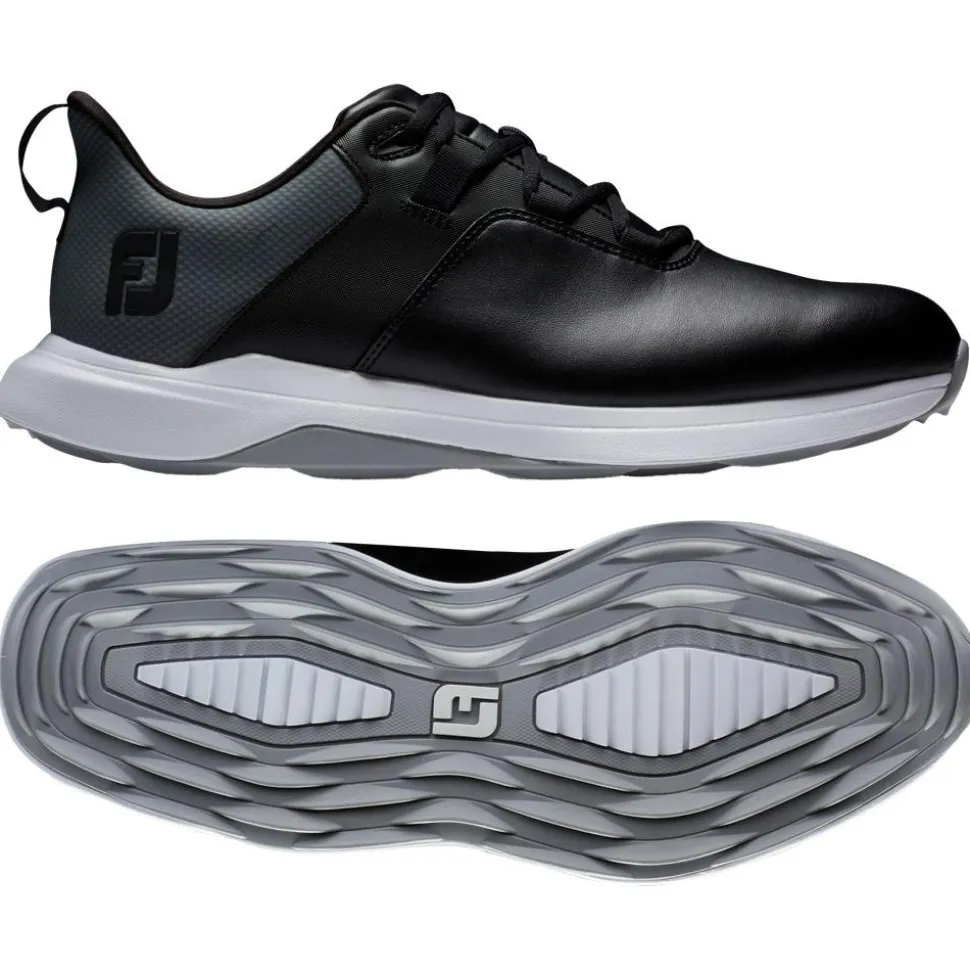 Chaussures sans crampons Footjoy ProLite Black Grey