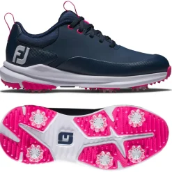 Chaussures sans crampons Footjoy Women's Tour Rival Navy White Pink