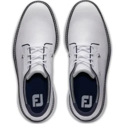 Chaussures sans crampons Footjoy Traditions Blucher White White Navy