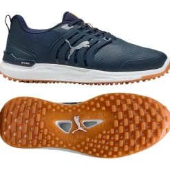 Chaussures sans crampons Puma Golf Ignite Elevate 2 Deep Navy Silver Gum