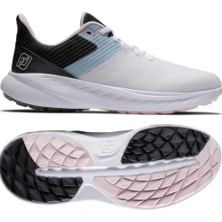 Chaussures sans crampons Footjoy Flex Women White Black Pink