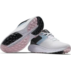 Chaussures sans crampons Footjoy Flex Women White Black Pink