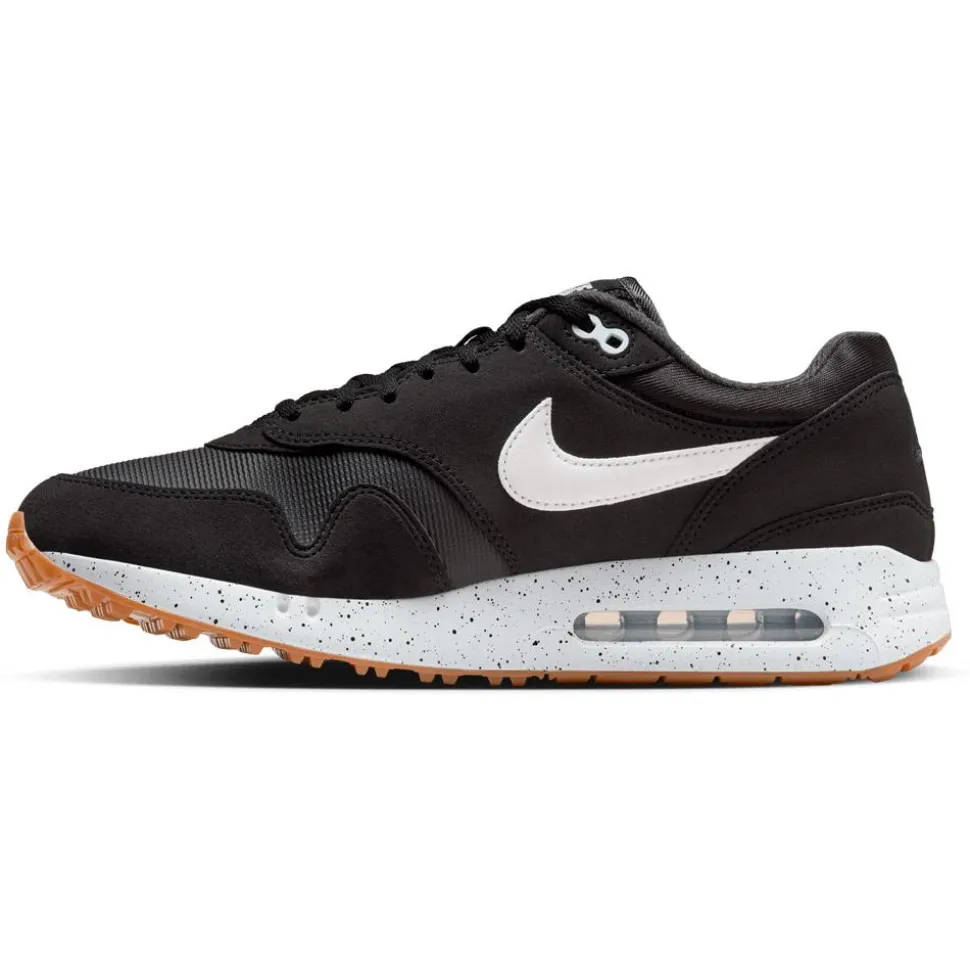 Chaussures sans crampons Nike Air Max 1 86 Og G Black White Anthracite Gum Medium Brown