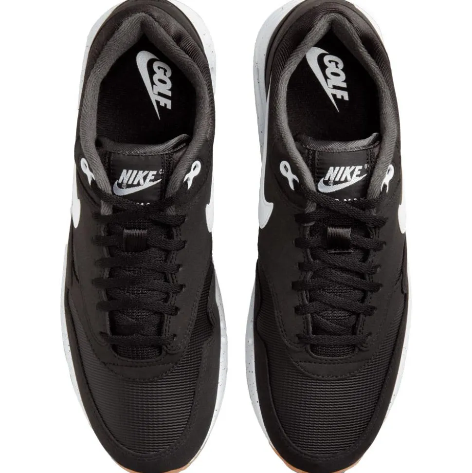 Chaussures sans crampons Nike Air Max 1 86 Og G Black White Anthracite Gum Medium Brown