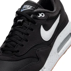 Chaussures sans crampons Nike Air Max 1 86 Og G Black White Anthracite Gum Medium Brown