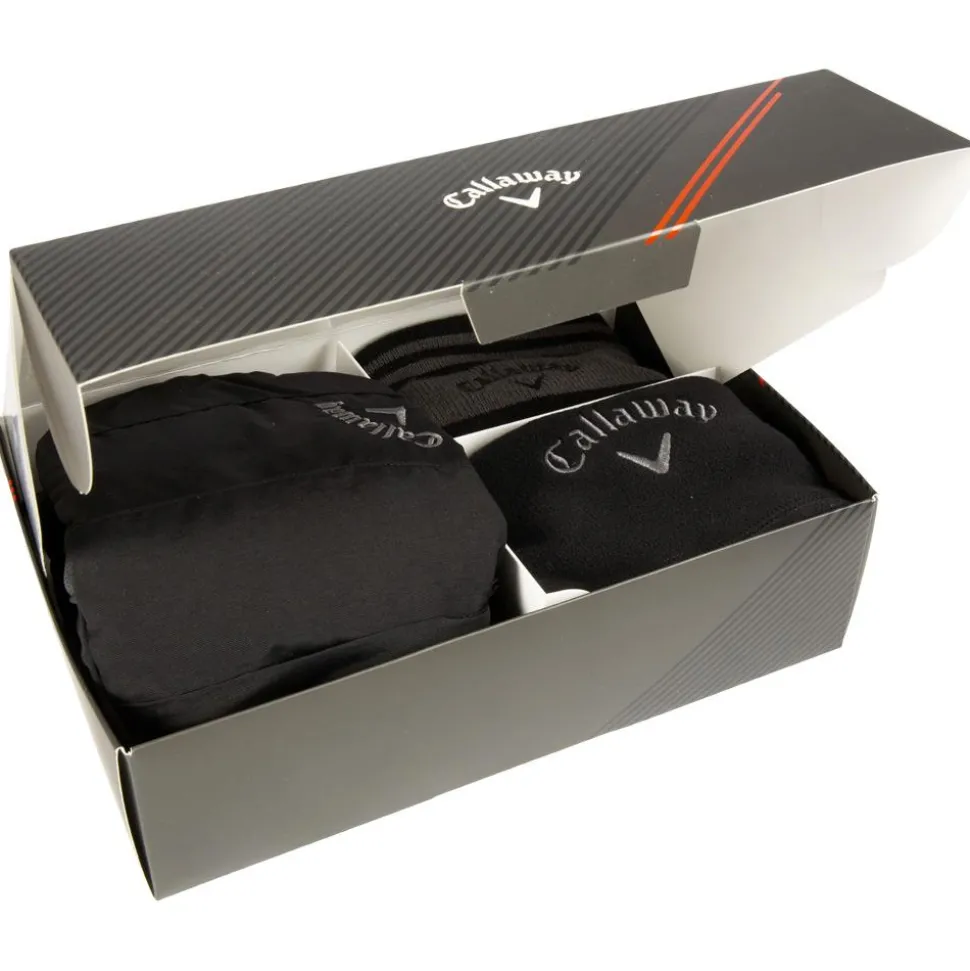 Coffret Callaway Golf Winter Pack Black Charcoal