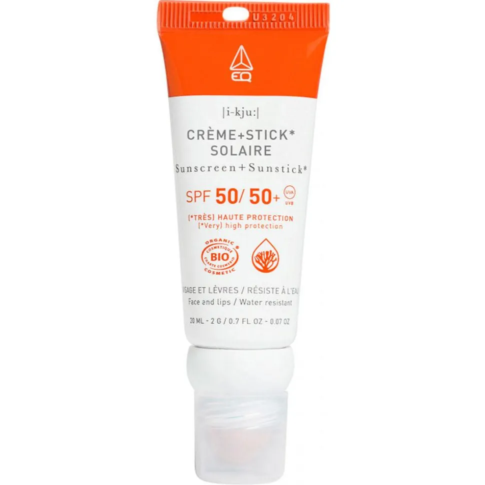 Crème solaire EQ Love Combi Crème SPF50 et Stick SPF50+