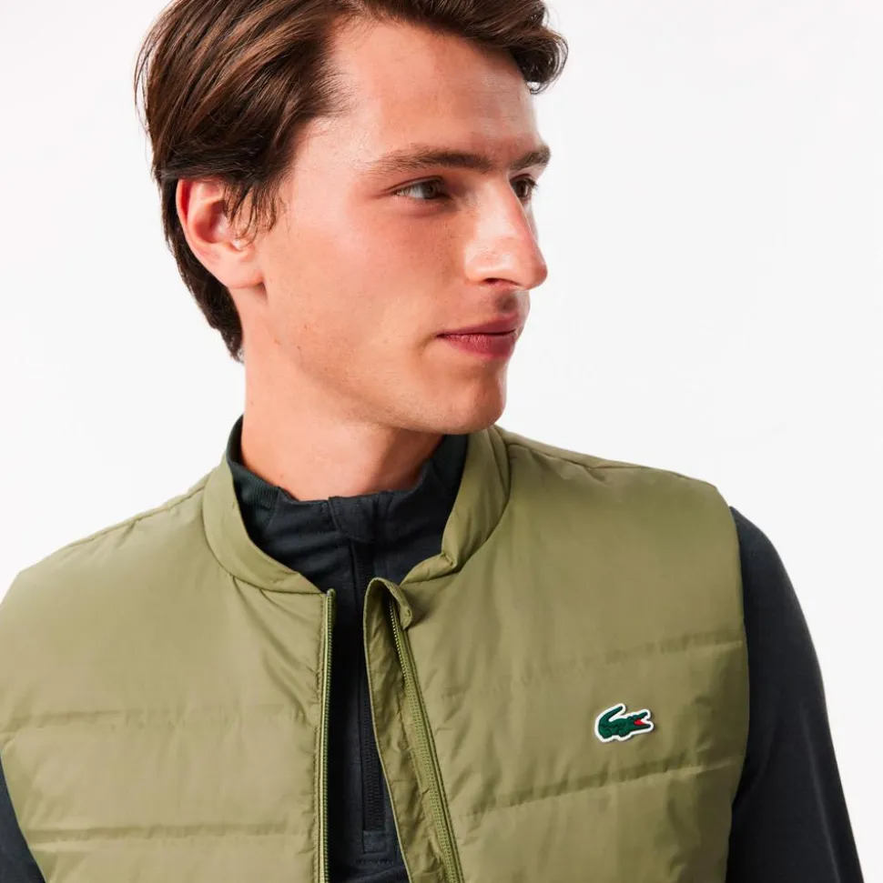 Doudoune sans manches Lacoste Active Performance Sleeveless Kaki
